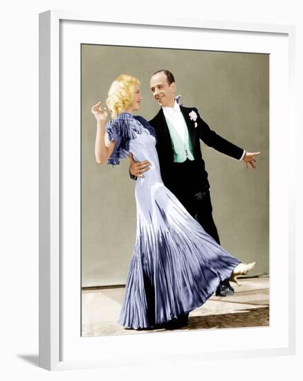 The Gay Divorce, Ginger Rogers, Fred Astaire, 1934-null-Framed Photo