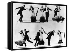 The Gay Divorcee, Fred Astaire, Ginger Rogers in the Dance "The Continental, " 1934-null-Framed Stretched Canvas