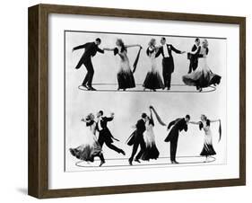 The Gay Divorcee, Fred Astaire, Ginger Rogers in the Dance "The Continental, " 1934-null-Framed Photo