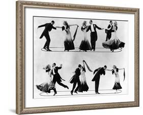 The Gay Divorcee, Fred Astaire, Ginger Rogers in the Dance "The Continental, " 1934-null-Framed Photo