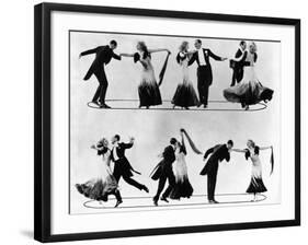 The Gay Divorcee, Fred Astaire, Ginger Rogers in the Dance "The Continental, " 1934-null-Framed Photo