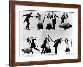 The Gay Divorcee, Fred Astaire, Ginger Rogers in the Dance "The Continental, " 1934-null-Framed Photo