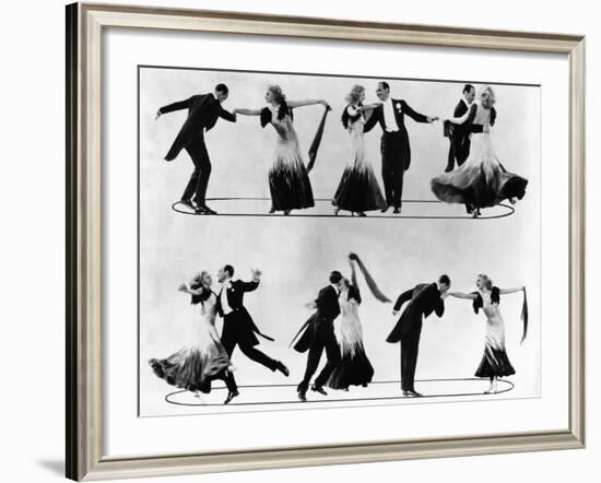 The Gay Divorcee, Fred Astaire, Ginger Rogers in the Dance "The Continental, " 1934-null-Framed Photo