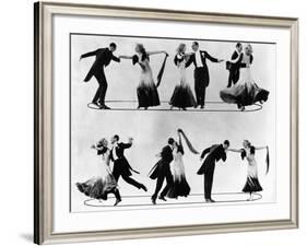 The Gay Divorcee, Fred Astaire, Ginger Rogers in the Dance "The Continental, " 1934-null-Framed Photo