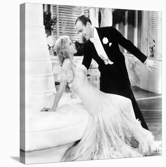 The Gay Divorcee, Ginger Rogers, Fred Astaire, 1934-null-Stretched Canvas