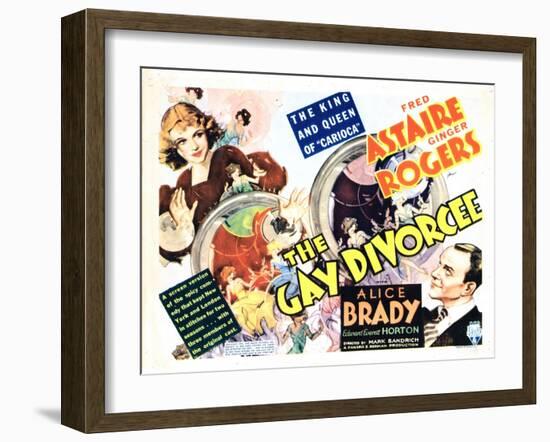 The Gay Divorcee, Ginger Rogers, Fred Astaire, 1934-null-Framed Photo