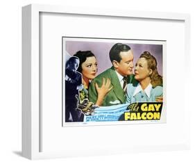 The Gay Falcon - Lobby Card Reproduction-null-Framed Photo