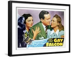 The Gay Falcon - Lobby Card Reproduction-null-Framed Photo