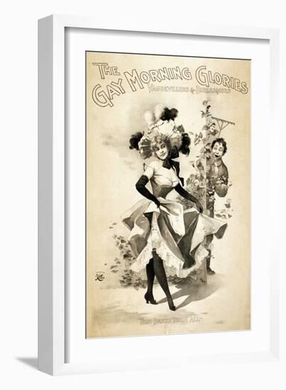 The Gay Morning Glories, 1898-Science Source-Framed Giclee Print