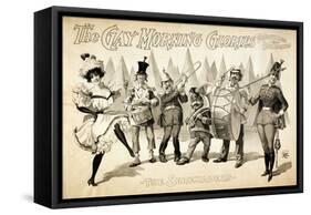 The Gay Morning Glories, 1898-Science Source-Framed Stretched Canvas