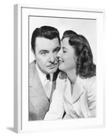 The Gay Sisters, from Left: George Brent, Barbara Stanwyck, 1942-null-Framed Photo