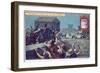 The Geese of the Capital, Liebig Continental Trade Card, C1900-null-Framed Giclee Print