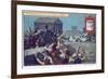 The Geese of the Capital, Liebig Continental Trade Card, C1900-null-Framed Giclee Print