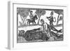 The Gelding of the Devil, an Illustration from 'A Book of Roxburghe Ballads'-English School-Framed Giclee Print