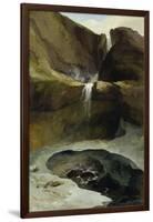 The Geltenbachfall in Winter, 1778-Caspar Wolf-Framed Giclee Print