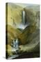 The Geltenschuss Waterfall in the Lauenen Valley, 1777-Caspar Wolf-Stretched Canvas
