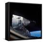 The Gemini 7 Spacecraft in Earth Orbit-Stocktrek Images-Framed Stretched Canvas