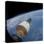 The Gemini-Titan 7 Spacecraft in Earth Orbit-Stocktrek Images-Stretched Canvas