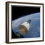 The Gemini-Titan 7 Spacecraft in Earth Orbit-Stocktrek Images-Framed Photographic Print