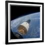 The Gemini-Titan 7 Spacecraft in Earth Orbit-Stocktrek Images-Framed Photographic Print