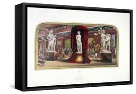 The Gems of the Great Exhibition, No.3, Hyde Park, London, (C1854)-George Baxter-Framed Stretched Canvas