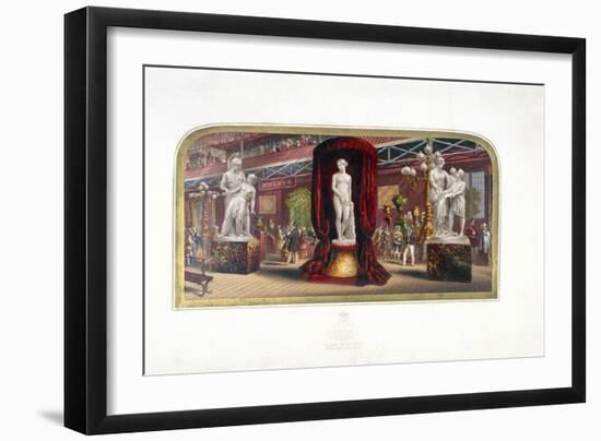 The Gems of the Great Exhibition, No.3, Hyde Park, London, (C1854)-George Baxter-Framed Giclee Print