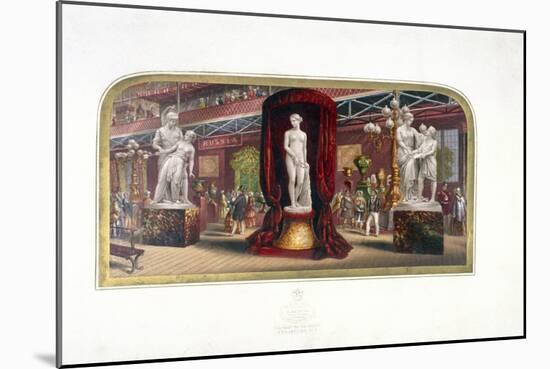 The Gems of the Great Exhibition, No.3, Hyde Park, London, (C1854)-George Baxter-Mounted Giclee Print