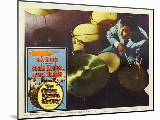 The Gene Krupa Story, 1960-null-Mounted Art Print