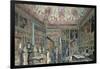 The Genealogy Room of the Ambraser Gallery in the Lower Belvedere, 1888-Carl Goebel-Framed Giclee Print