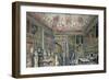 The Genealogy Room of the Ambraser Gallery in the Lower Belvedere, 1888-Carl Goebel-Framed Giclee Print