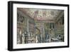 The Genealogy Room of the Ambraser Gallery in the Lower Belvedere, 1888-Carl Goebel-Framed Giclee Print