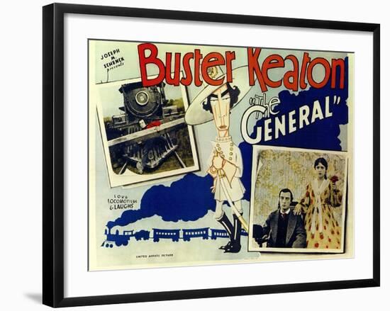 The General, 1927-null-Framed Art Print