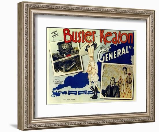 The General, 1927-null-Framed Art Print