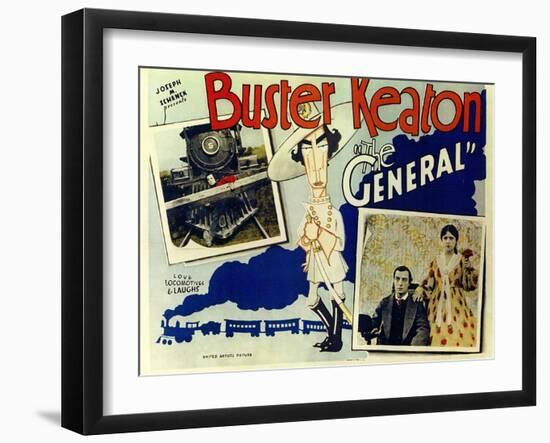 The General, 1927-null-Framed Art Print