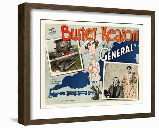 The General 1927-null-Framed Giclee Print