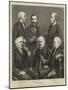 The General Assembly of the Free Church of Scotland, Some Prominent Members-null-Mounted Giclee Print
