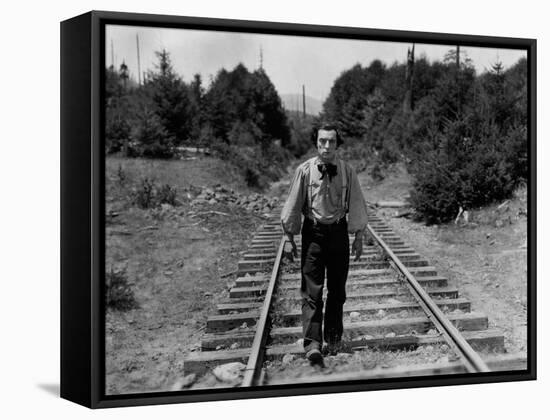 The General, Buster Keaton, 1926-null-Framed Stretched Canvas