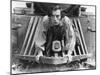 The General, Buster Keaton, 1927, Train-null-Mounted Photo
