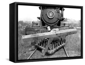 The General, Buster Keaton, 1927-null-Framed Stretched Canvas