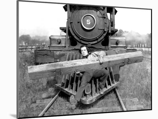 The General, Buster Keaton, 1927-null-Mounted Photo