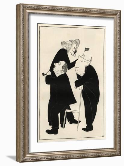 The General Election, 1924-Powys Evans-Framed Art Print