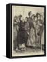 The General Election, a Deputation on the Subject of Woman's Rights-Frederick Barnard-Framed Stretched Canvas
