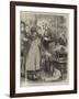 The General Election, a Deputation on the Subject of Woman's Rights-Frederick Barnard-Framed Giclee Print