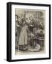 The General Election, a Deputation on the Subject of Woman's Rights-Frederick Barnard-Framed Giclee Print