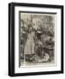 The General Election, a Deputation on the Subject of Woman's Rights-Frederick Barnard-Framed Giclee Print