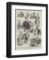 The General Election Campaign, Lord Rosebery at Paisley-null-Framed Premium Giclee Print