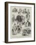 The General Election Campaign, Lord Rosebery at Paisley-null-Framed Giclee Print