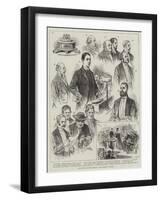 The General Election Campaign, Lord Rosebery at Paisley-null-Framed Giclee Print