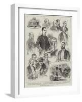 The General Election Campaign, Lord Rosebery at Paisley-null-Framed Giclee Print