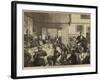 The General Election, Mr Disraeli at the Market Ordinary, Aylesbury, on Saturday Last-Valentine Walter Lewis Bromley-Framed Giclee Print